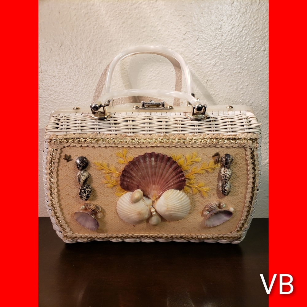 Vintage Princess Charming Handbag By Atlas